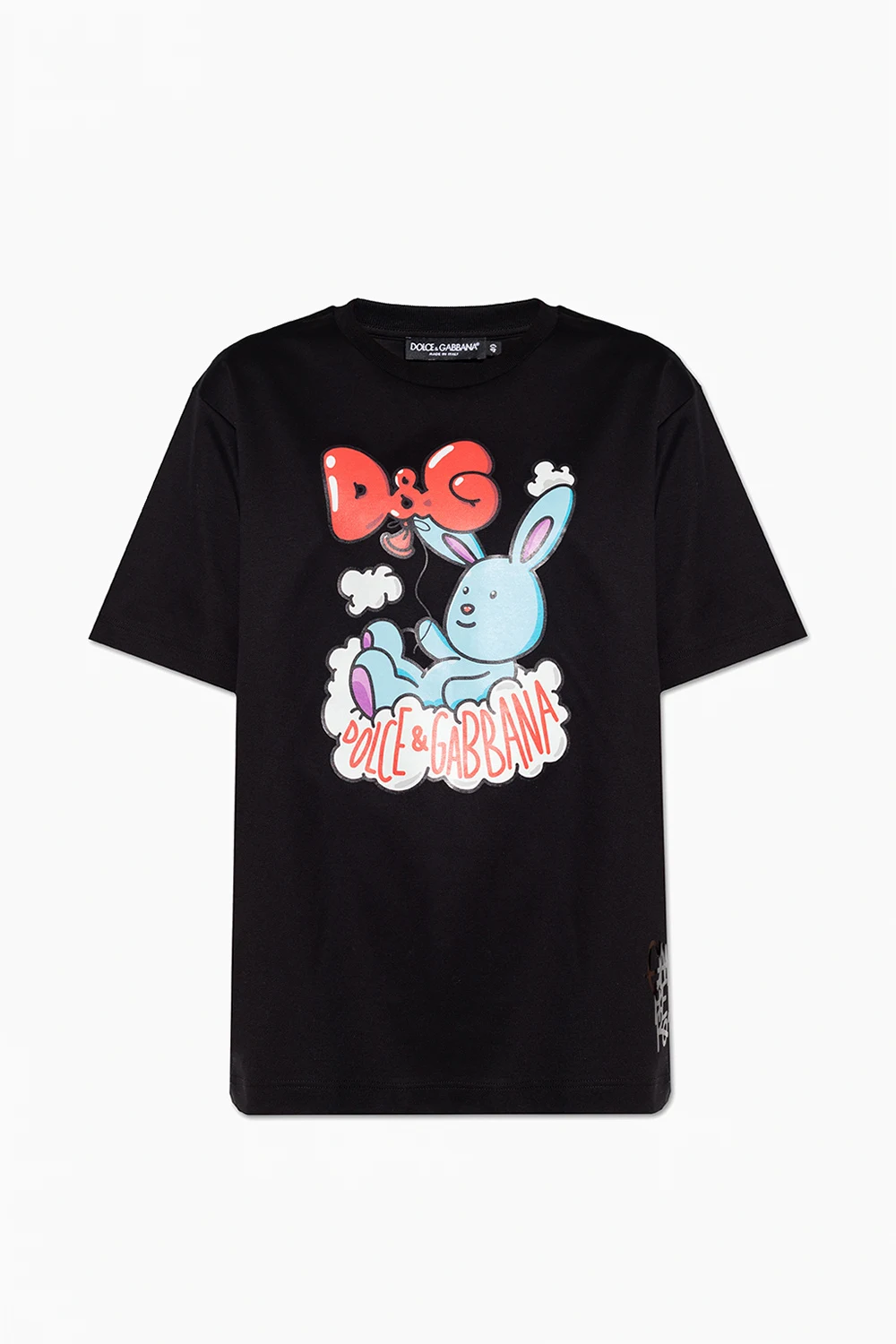 BLACK Printed T-shirt