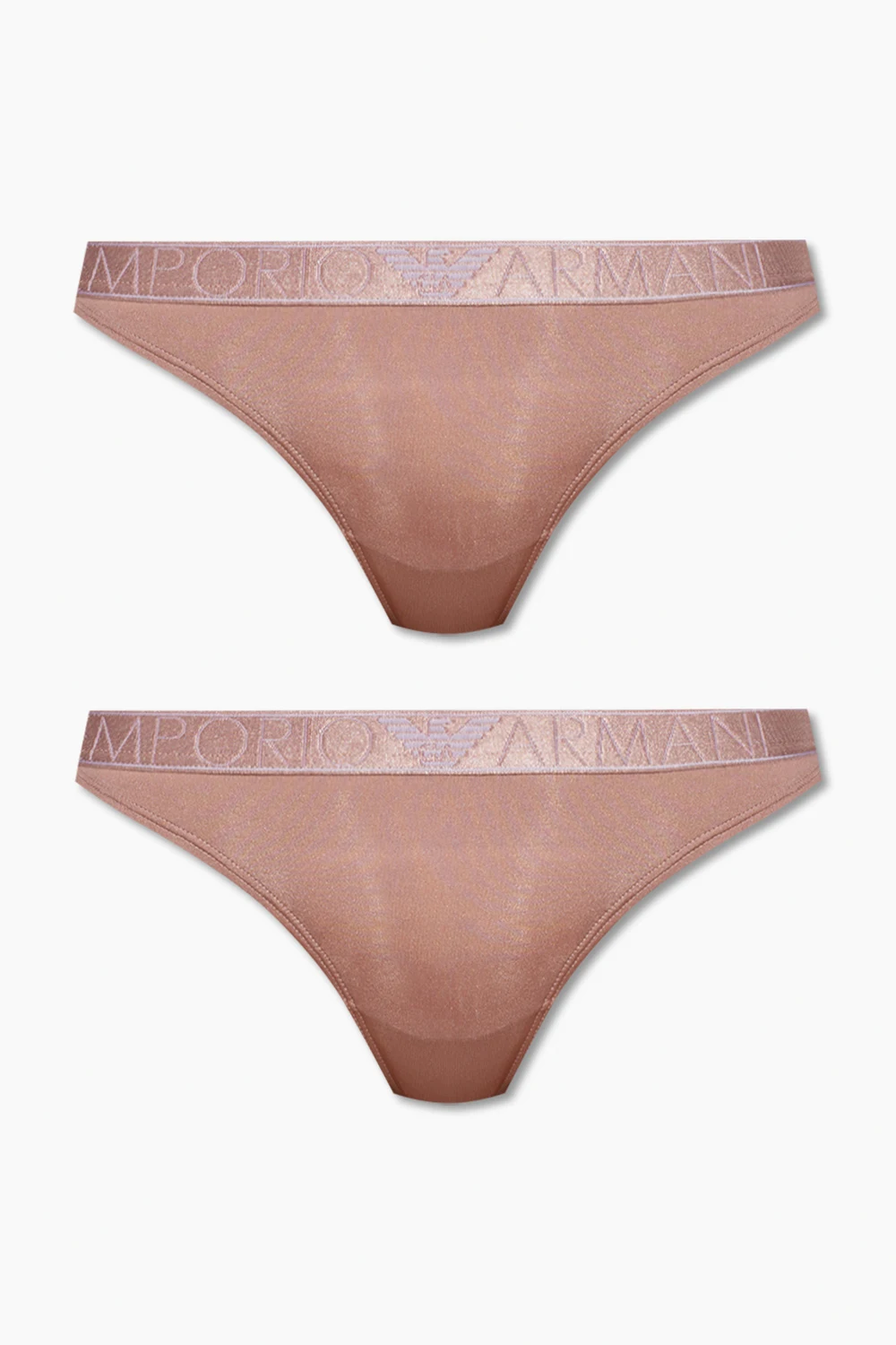 Branded thongs 2-pack