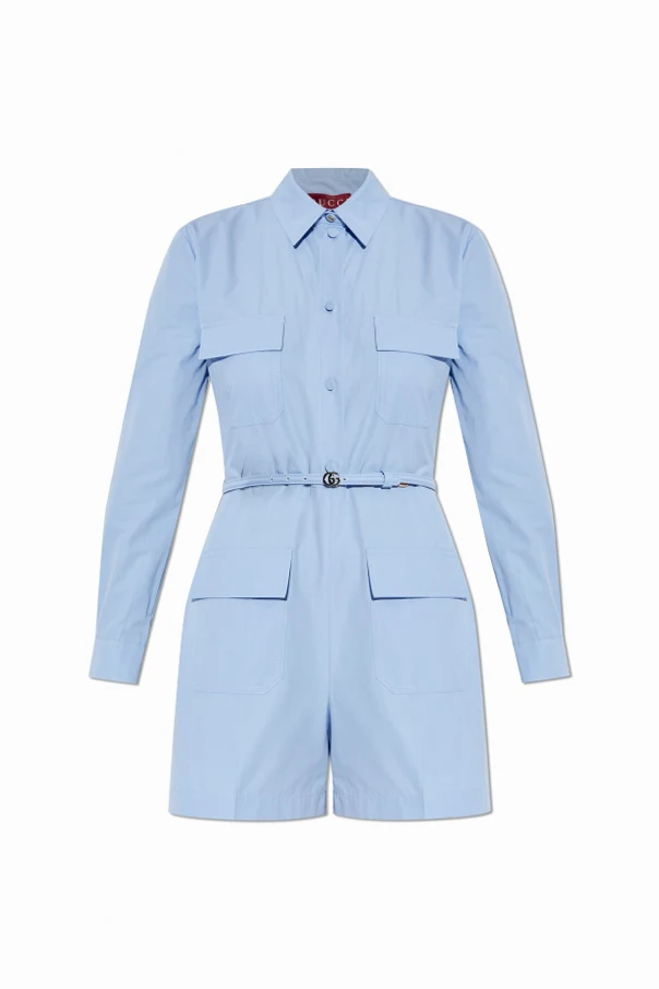 HELLBLAU Baumwolloverall mit Taschen