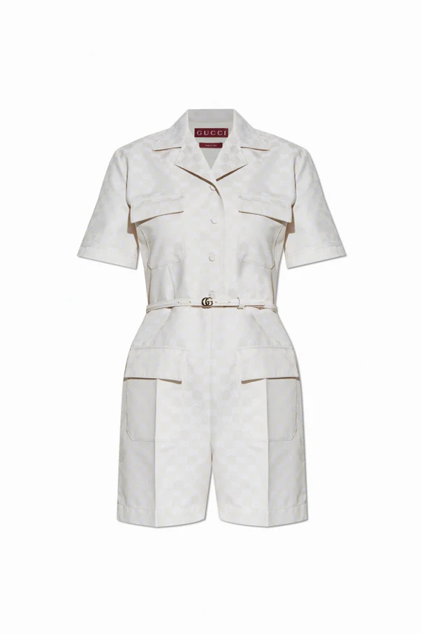 CREME Overall mit 'GG'-Muster