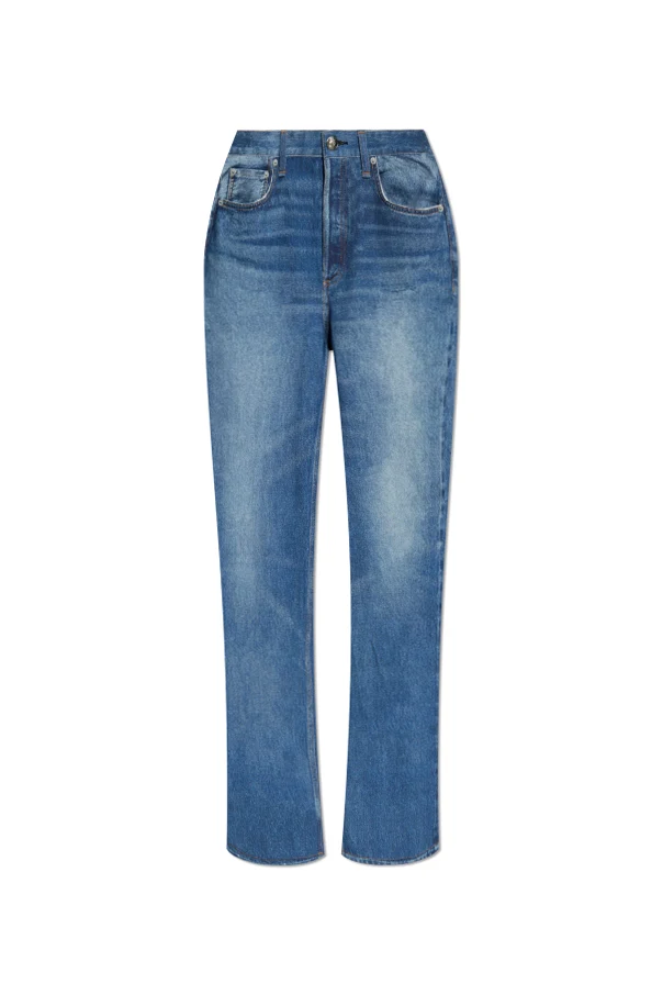 BLUE Jeans with straight legs