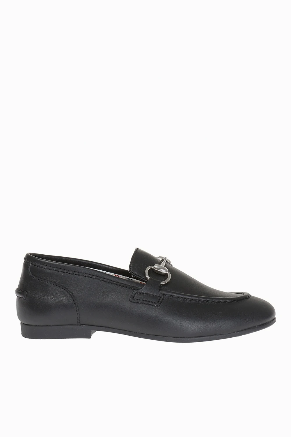 BLACK Horsebit loafers