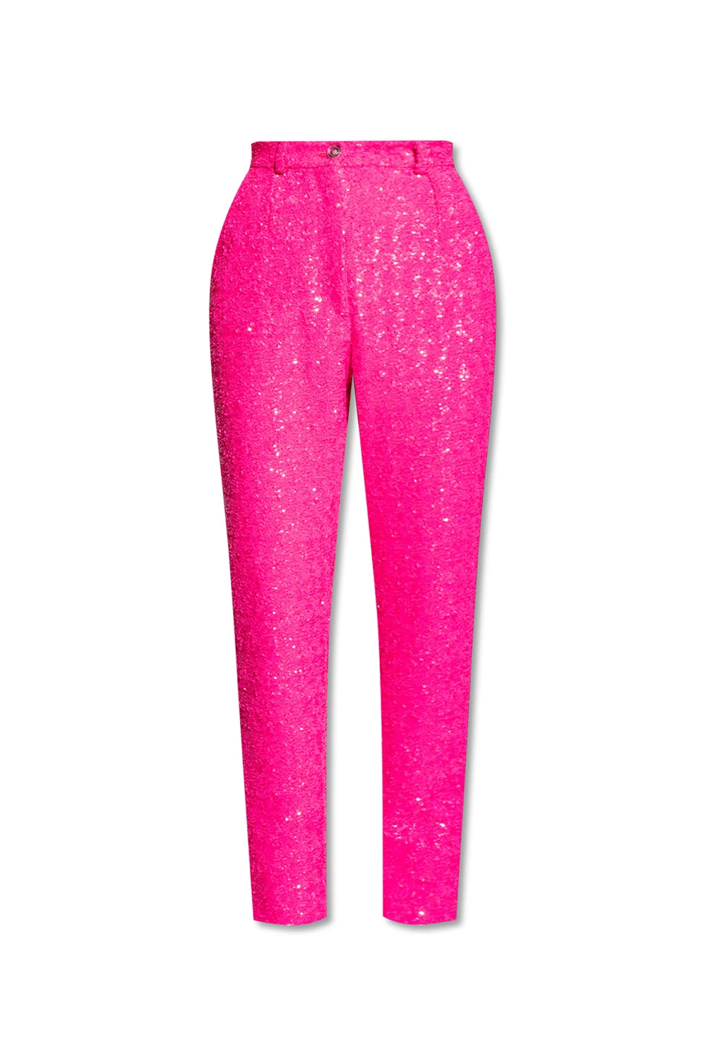PINK Sequinned trousers