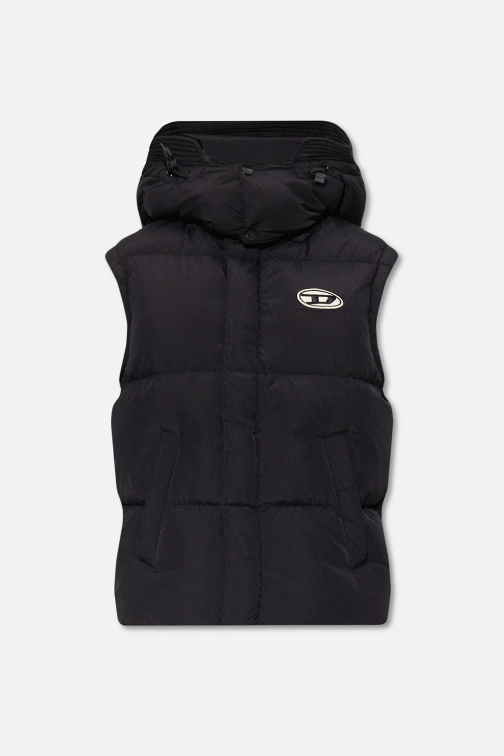 BLACK ‘W-ROLF-SL-NW’ down vest