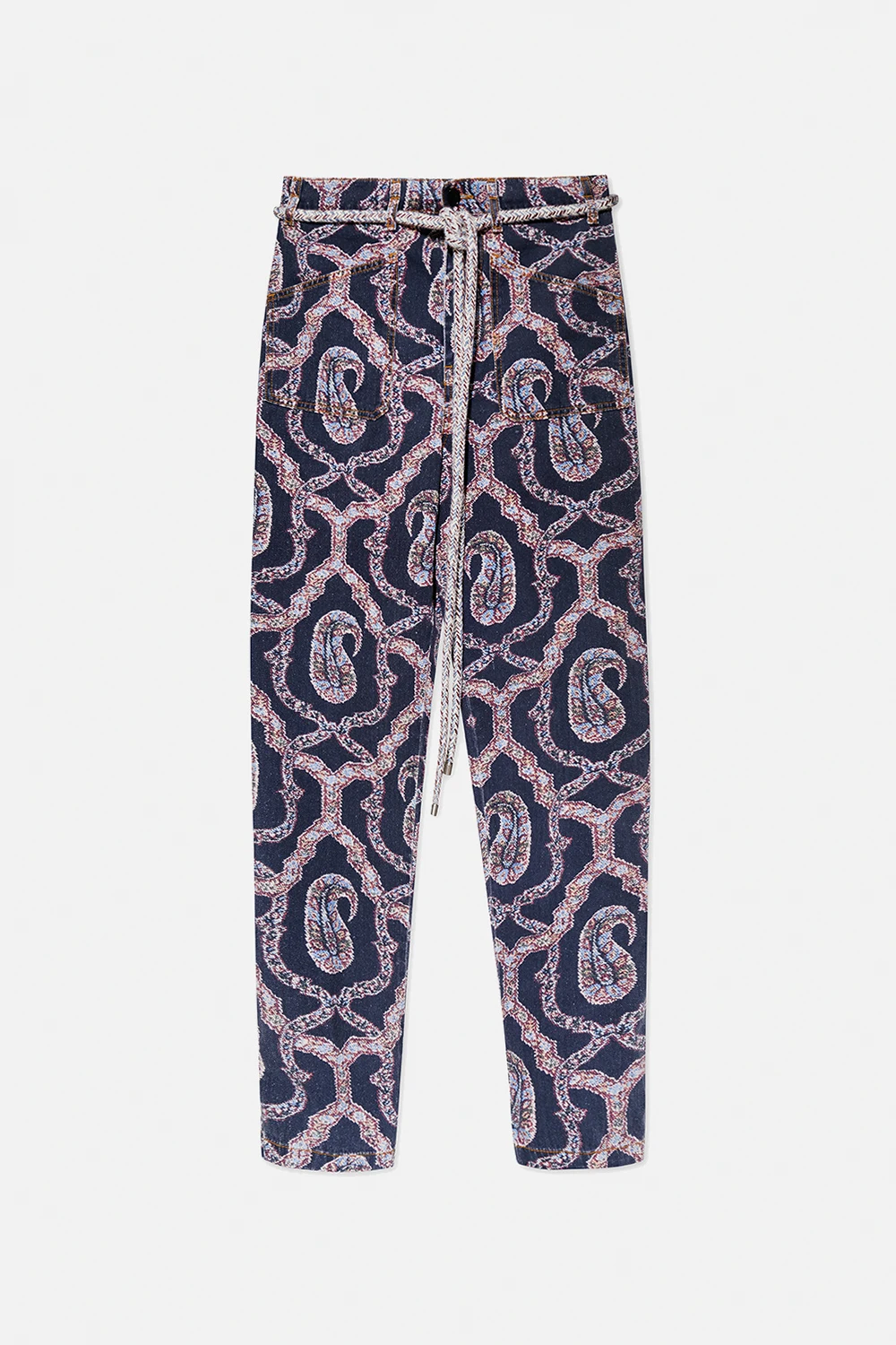 Patterned jeans