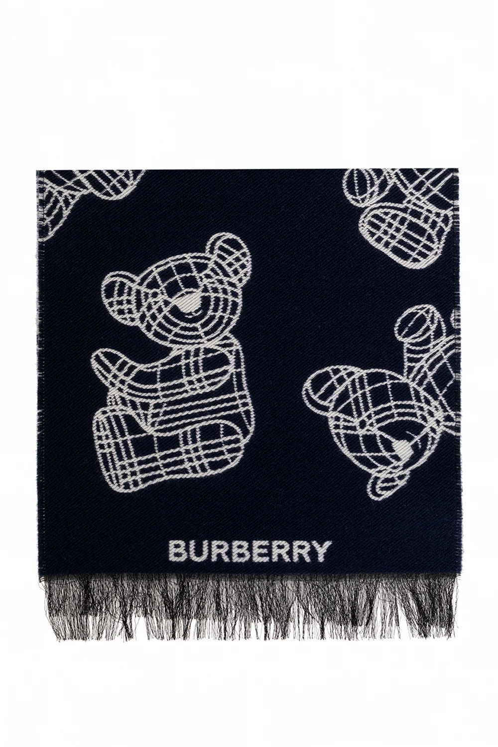 NAVY BLUE ‘Thomas’ reversible scarf