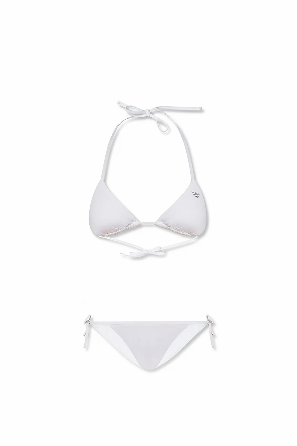 WHITE Bikini with logo