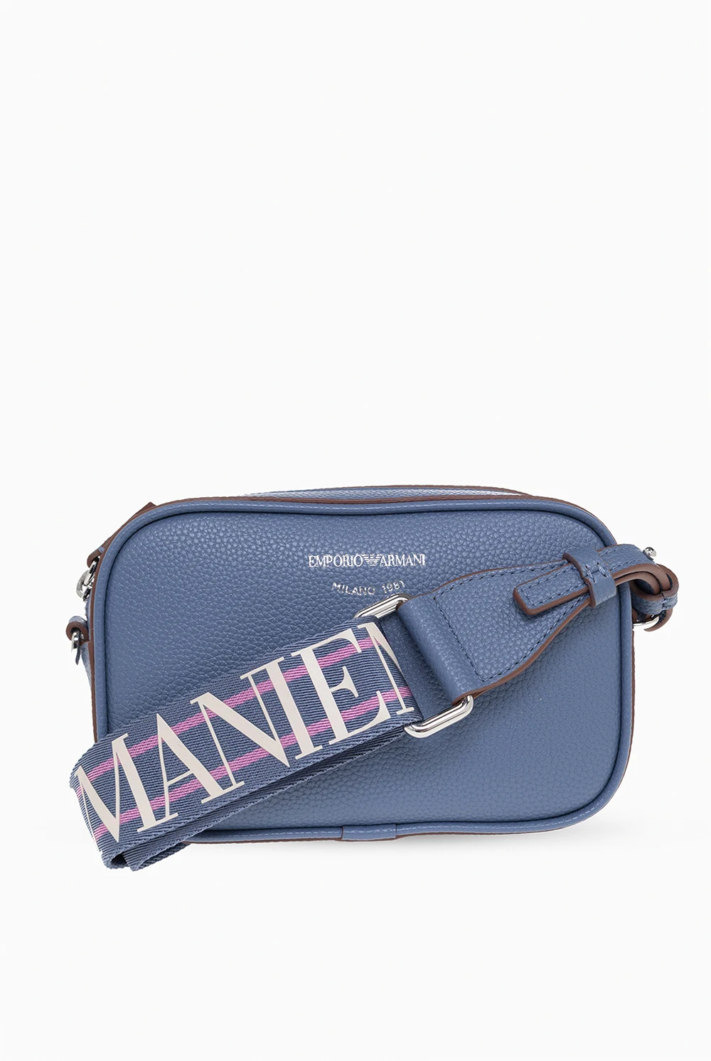 BLUE Shoulder bag with logo