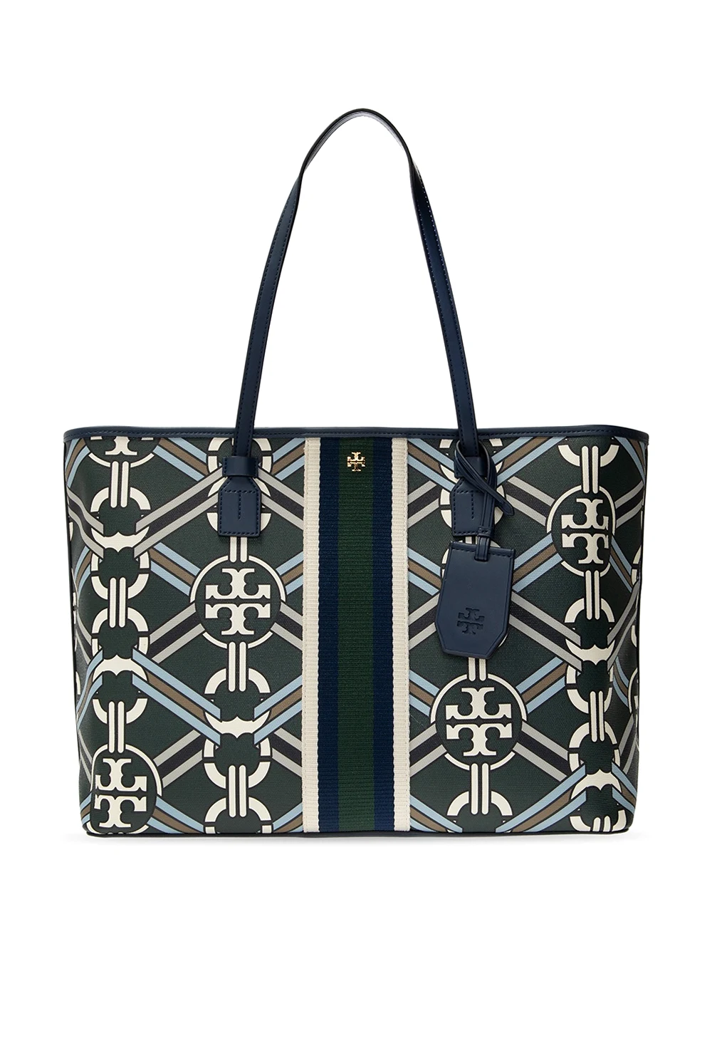 NAVY BLUE ‘Gemini’ shopper bag