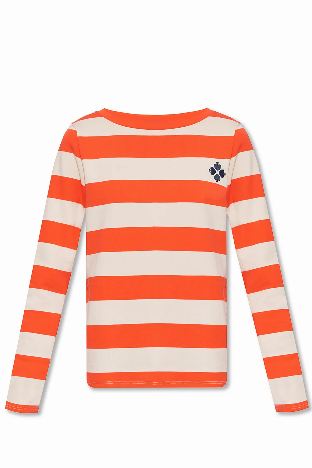 ORANGE T-shirt with long sleeves