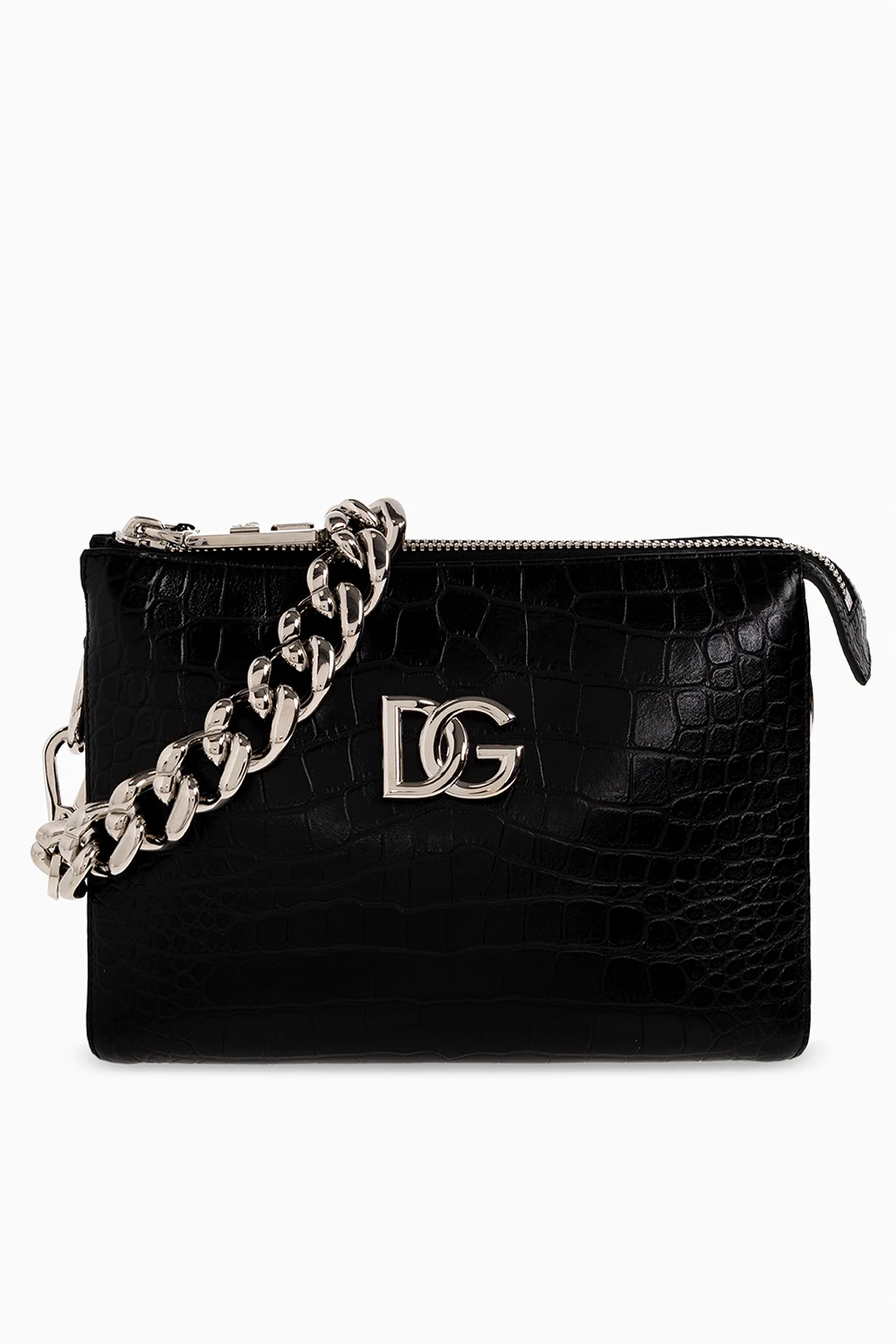 BLACK Leather shoulder bag