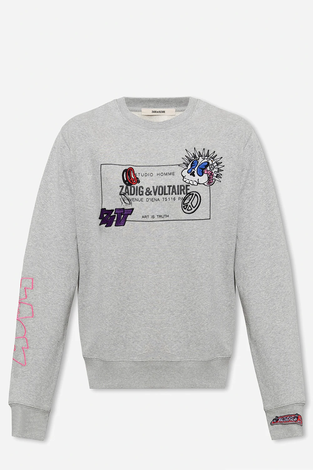 GREY ‘Simba’ sweatshirt with logo