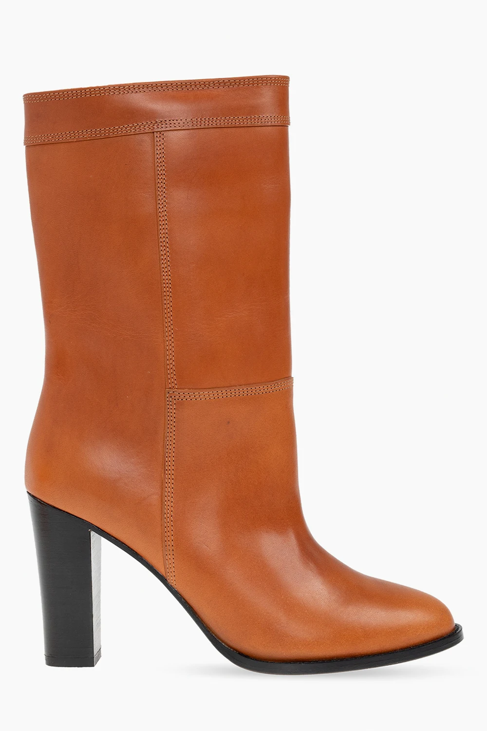 BROWN 'Dagna' heeled ankle boots