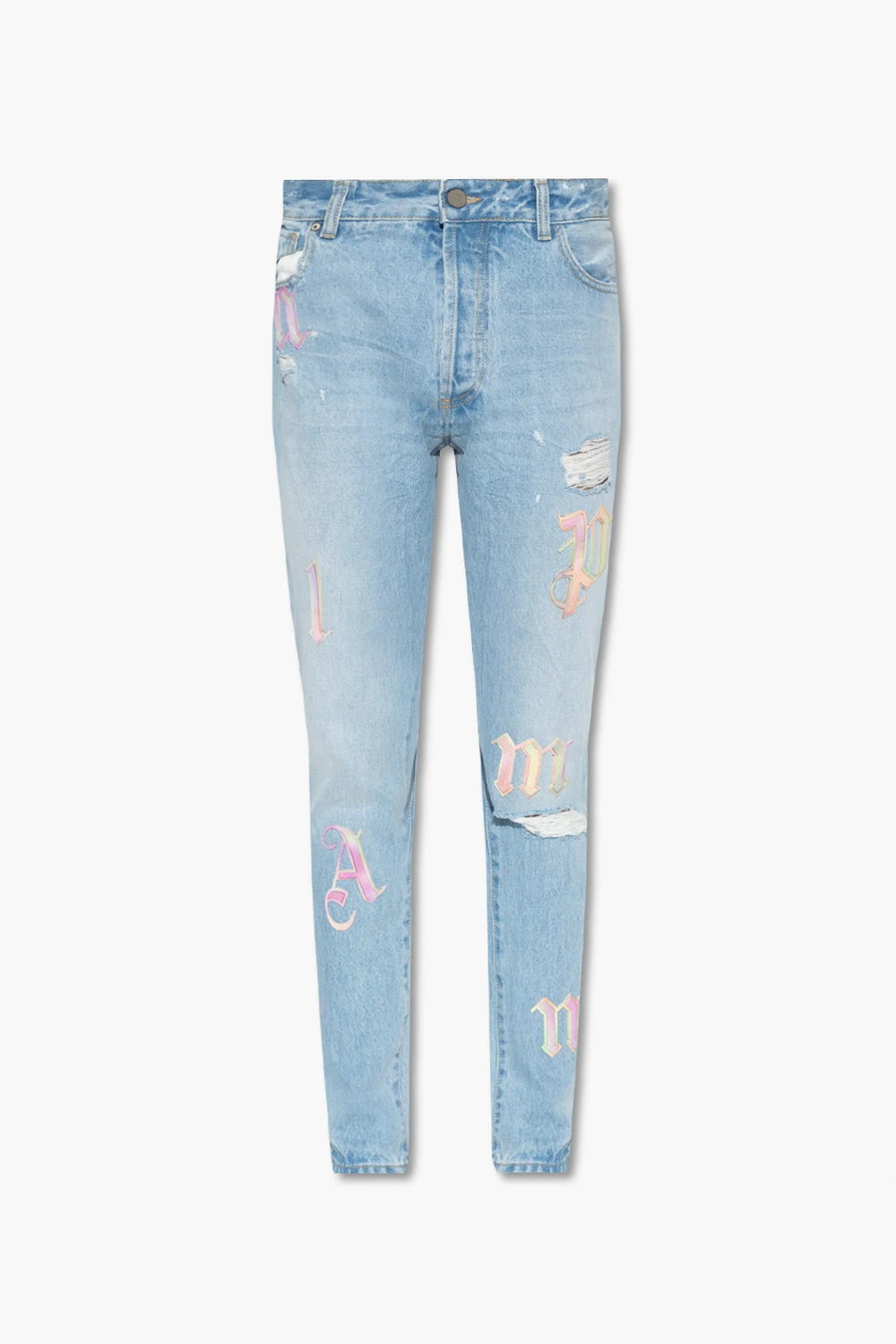BLUE Jeans with patches