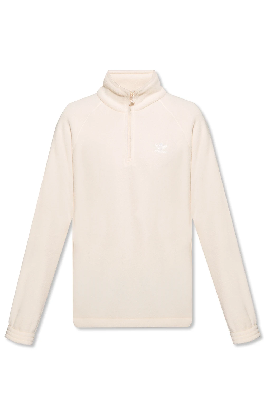 Fleece sweatshirt with logo