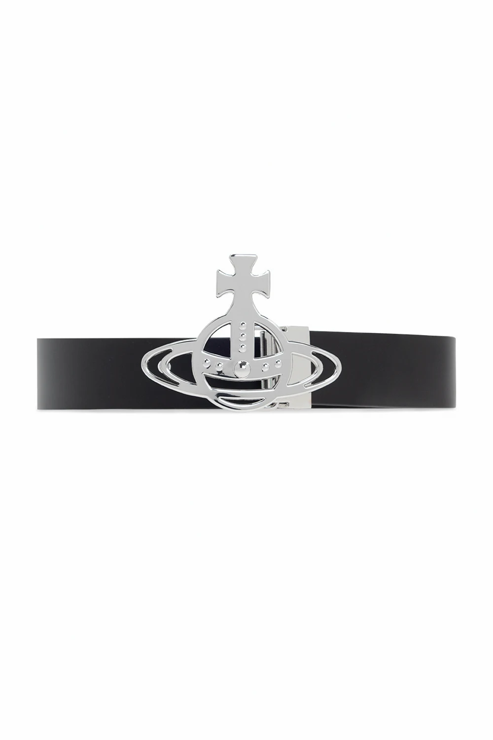 Skórzany pas z logo