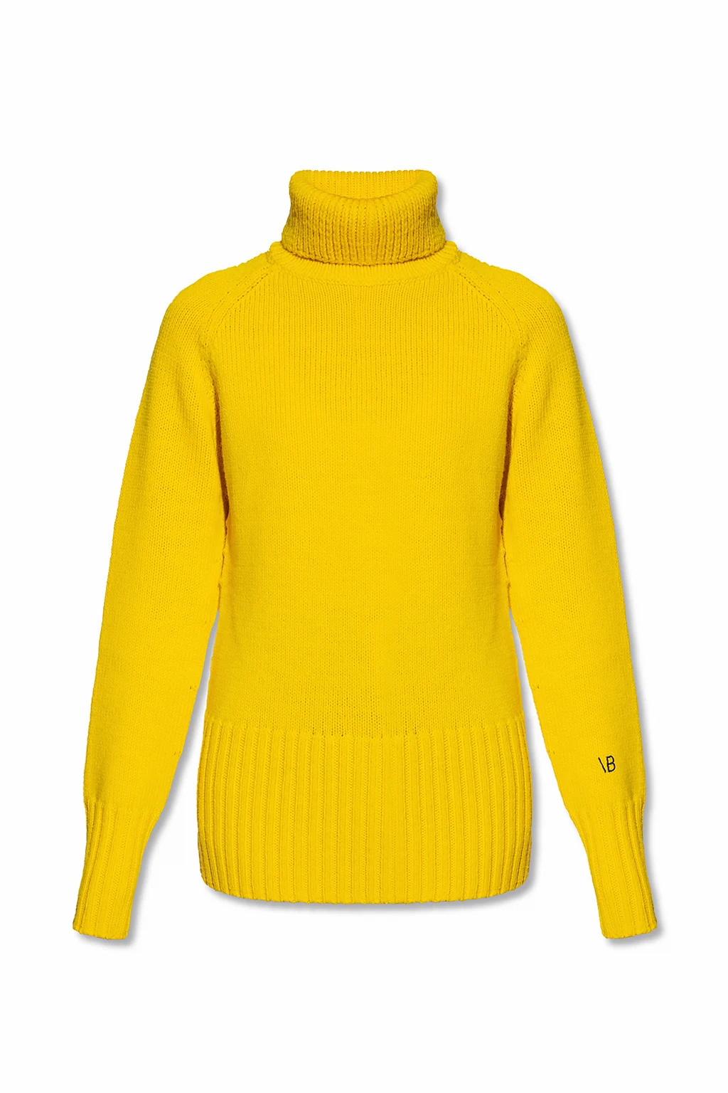 Wool turtleneck sweater