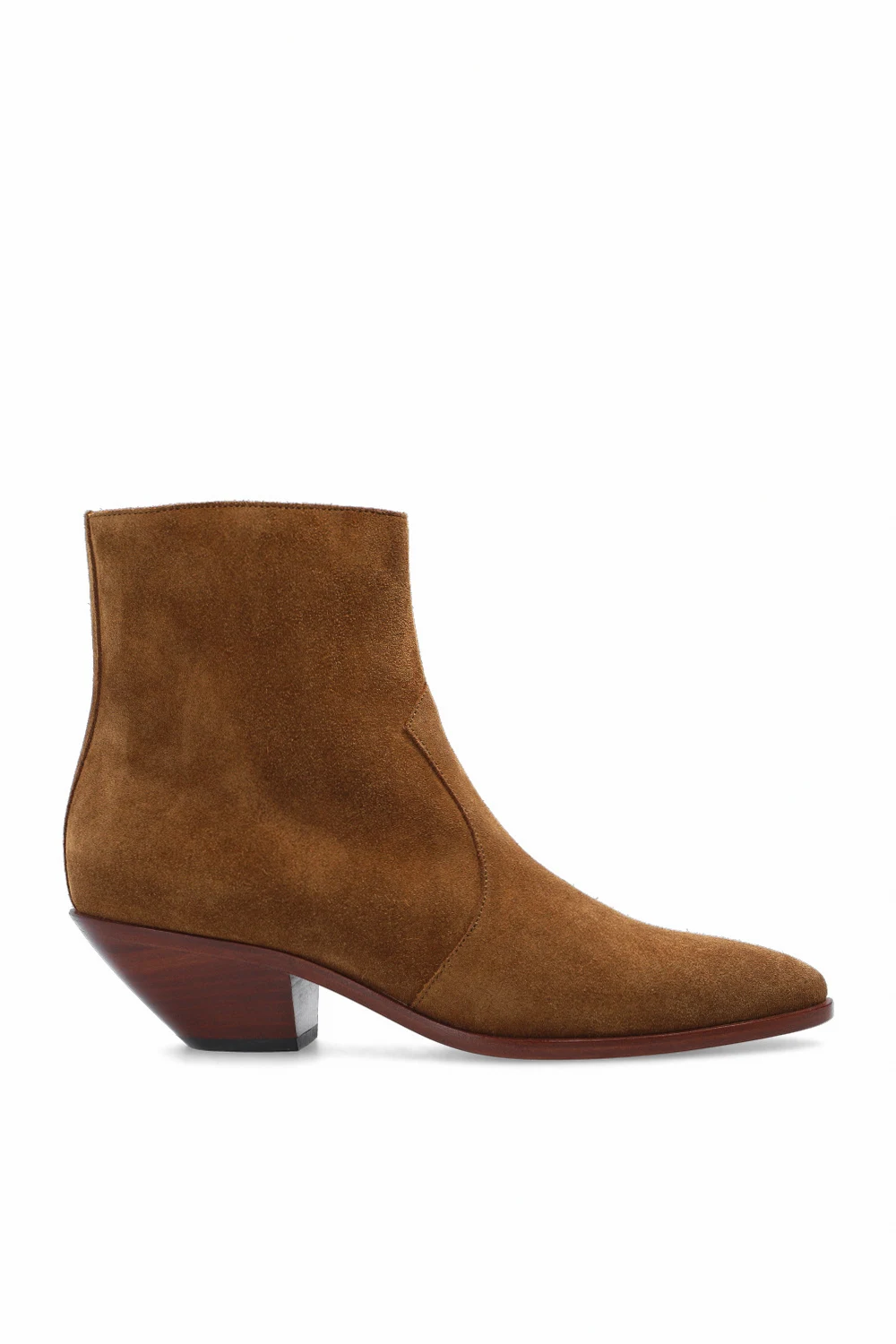 ‘West’ heeled ankle boots