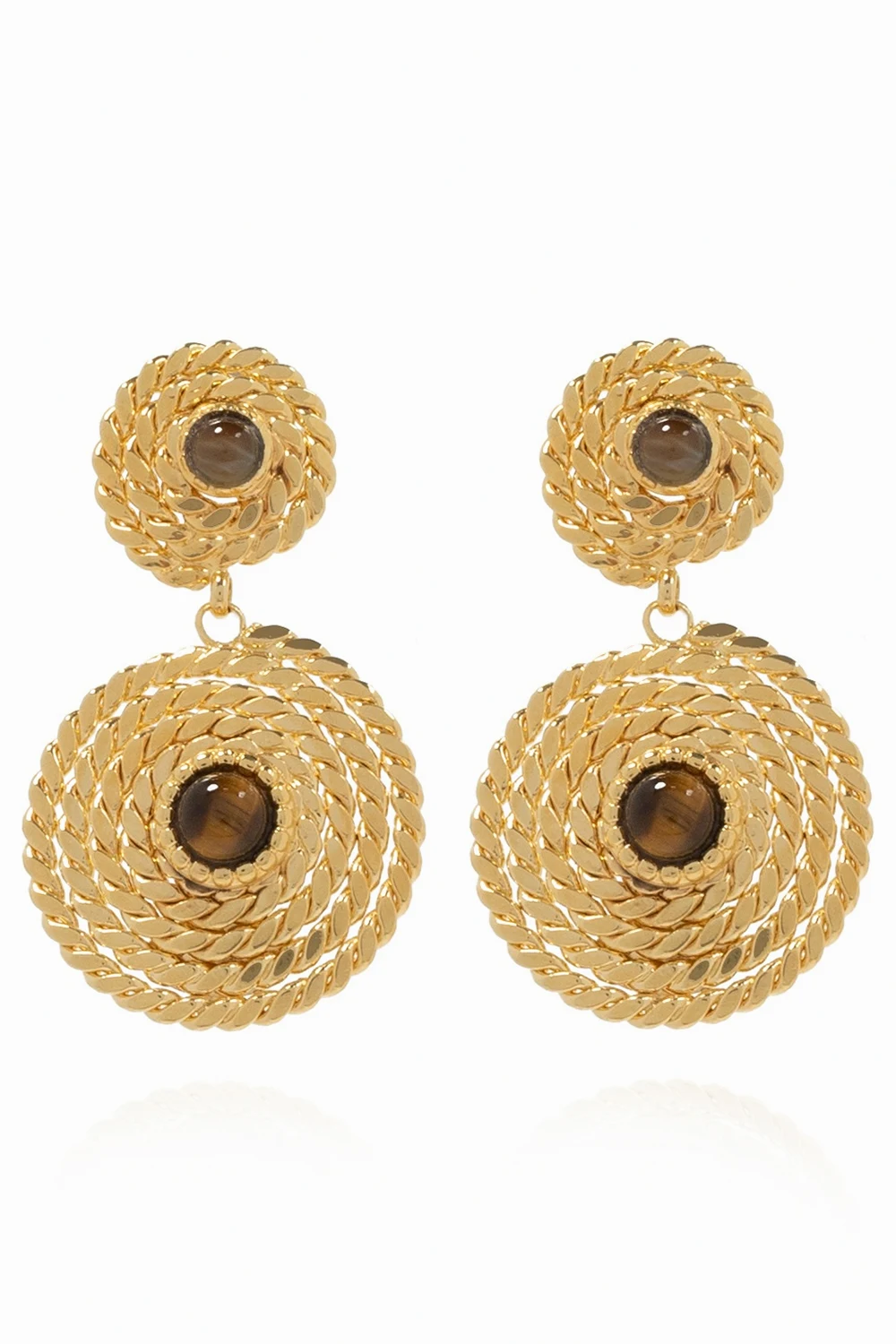 GOLD ‘Onde Lucky’ gold-plated earrings
