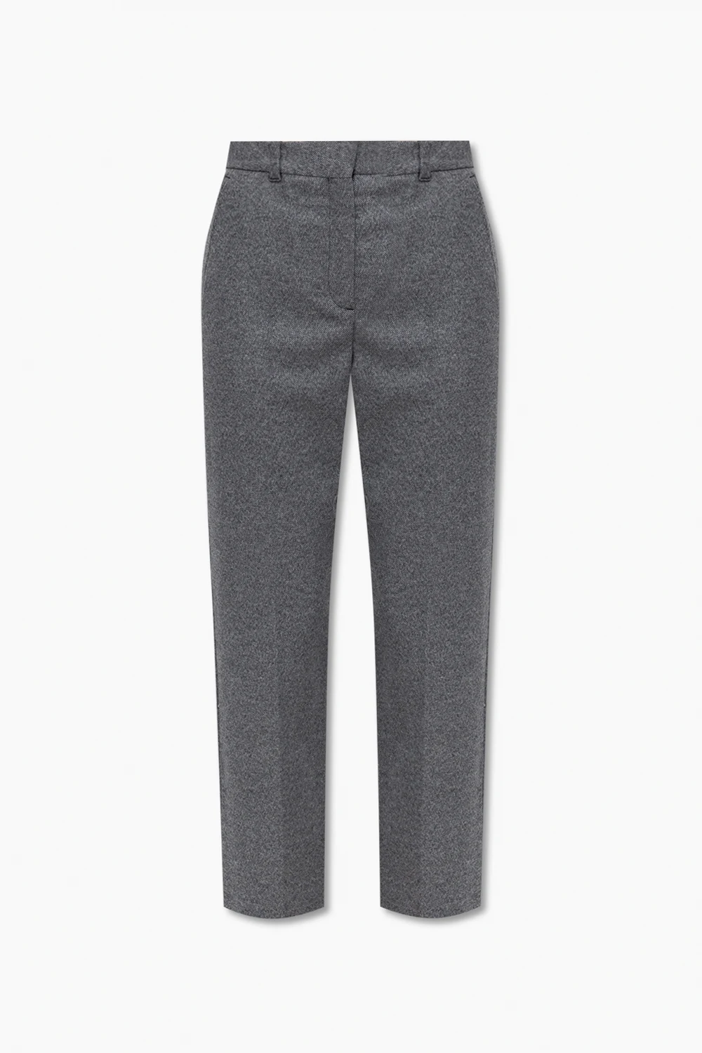Pleat-front trousers