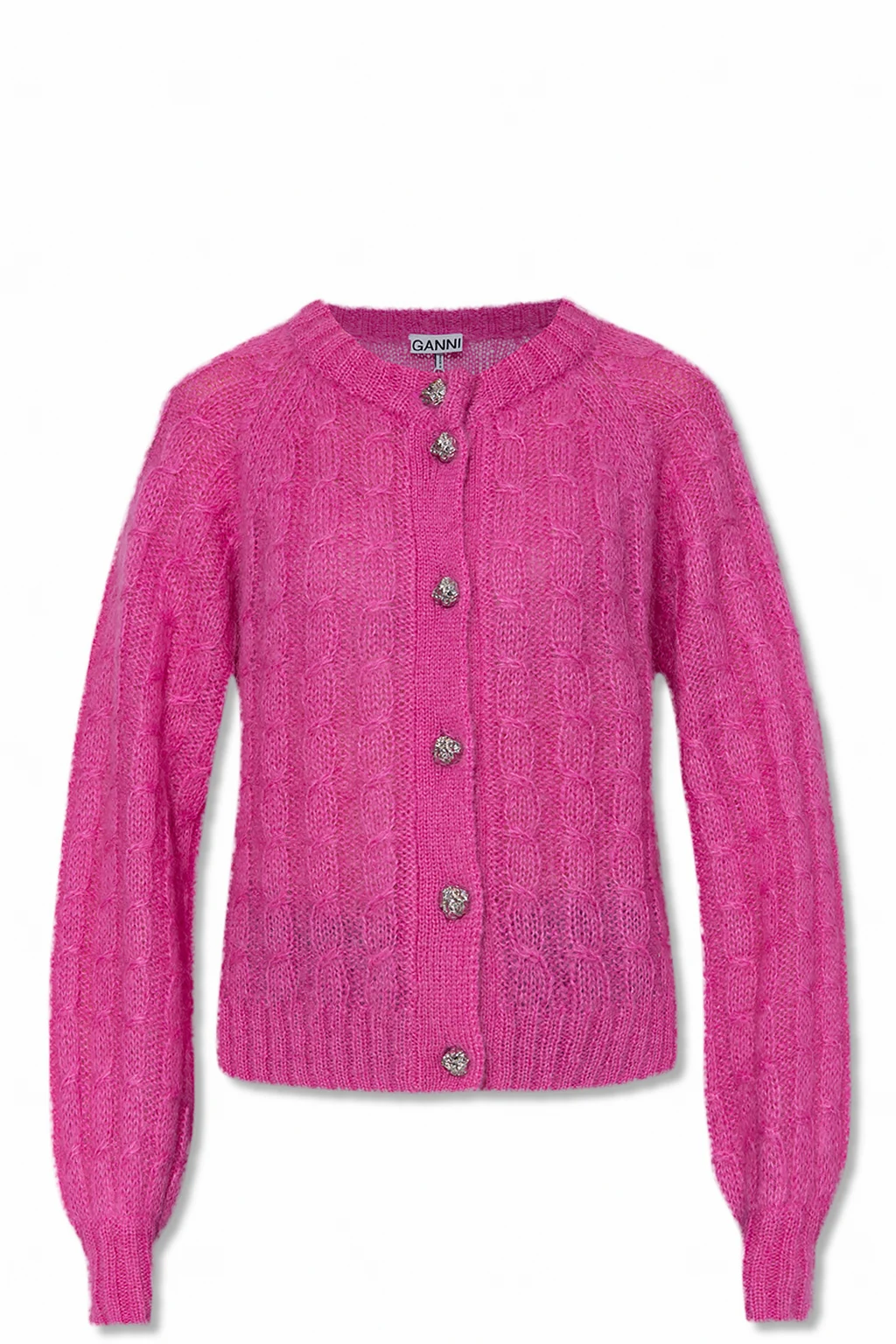 Cardigan with decorative buttons