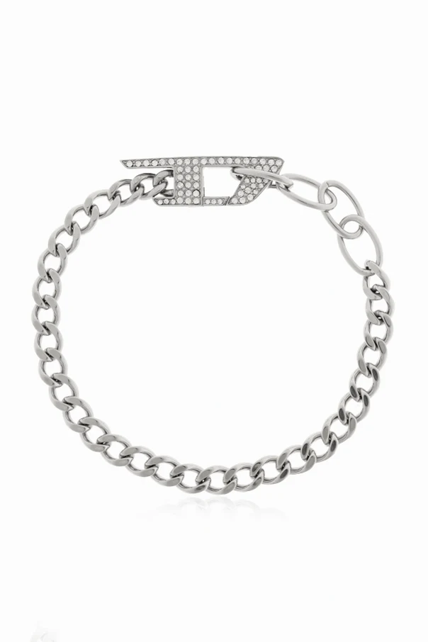 SILVER Bracelet with shimmering crystals