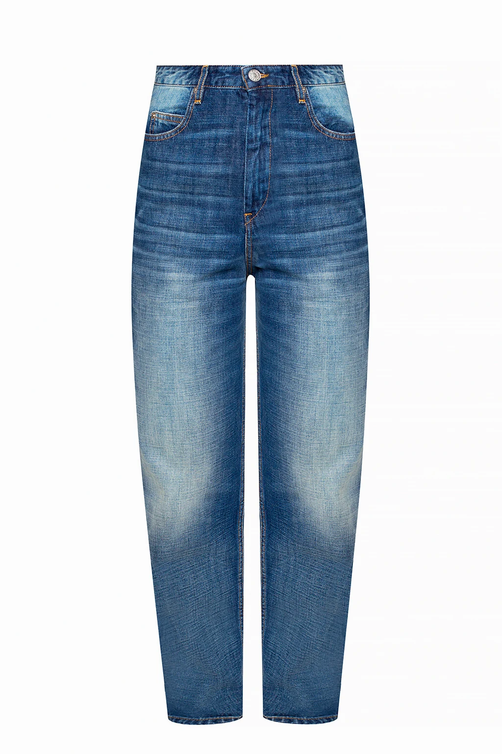 Jeans with worn effect