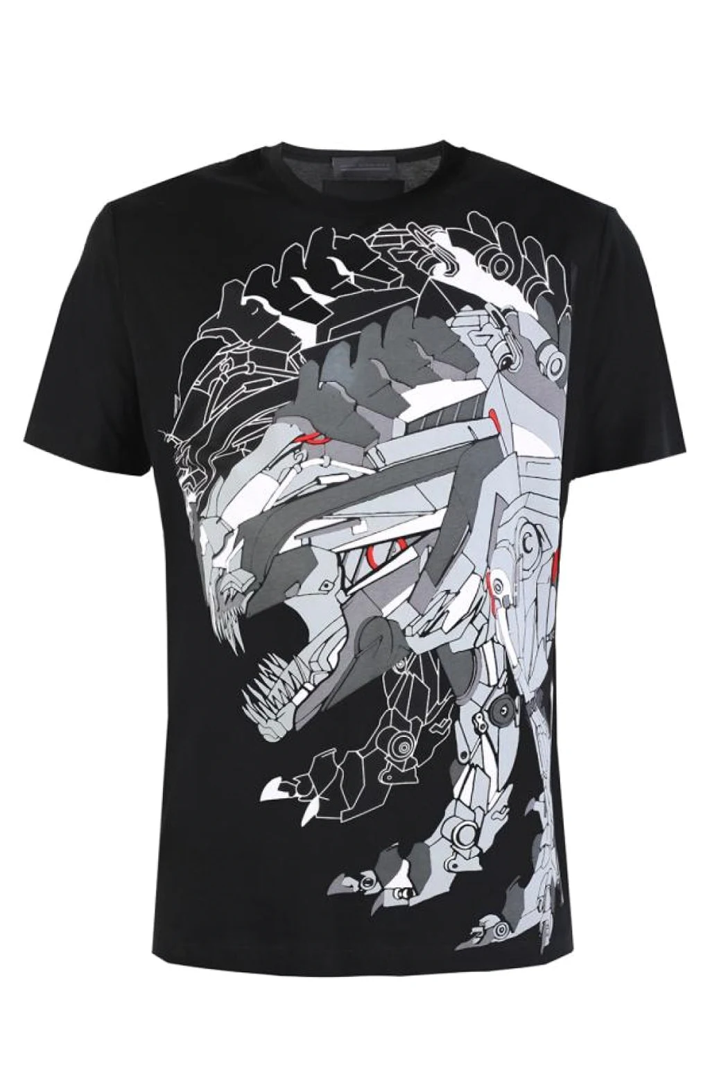T-shirt typu 'oversized' z nadrukiem