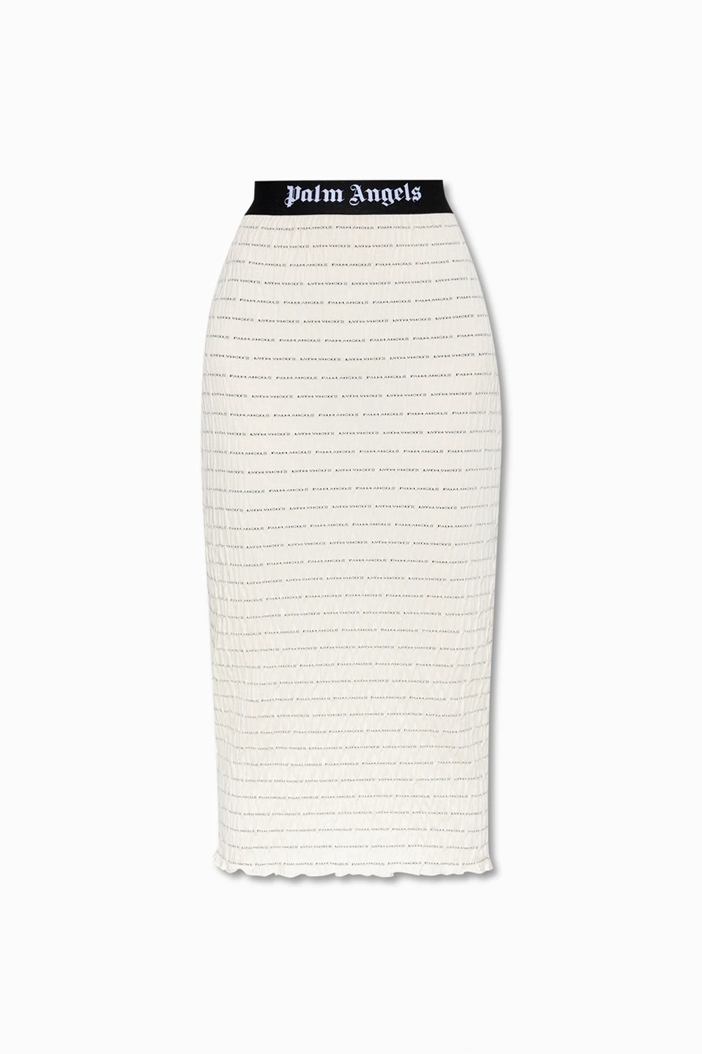 Pencil skirt with logo