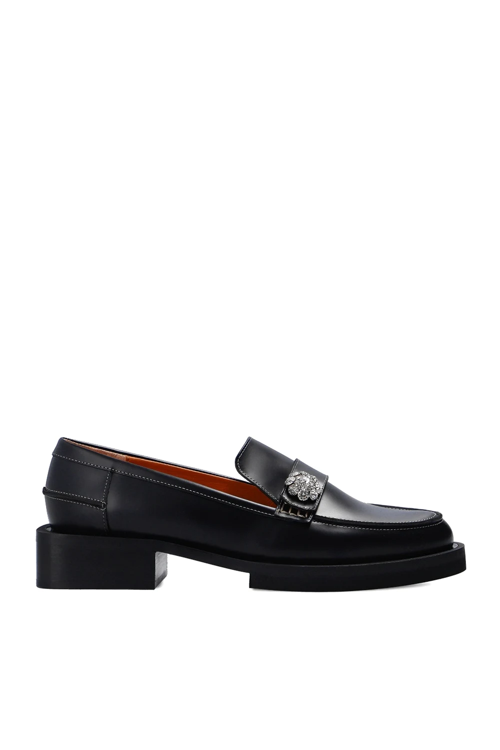 Leather loafers