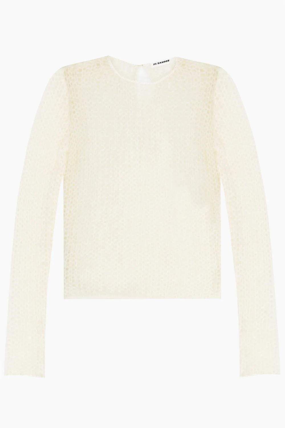Openwork sweater