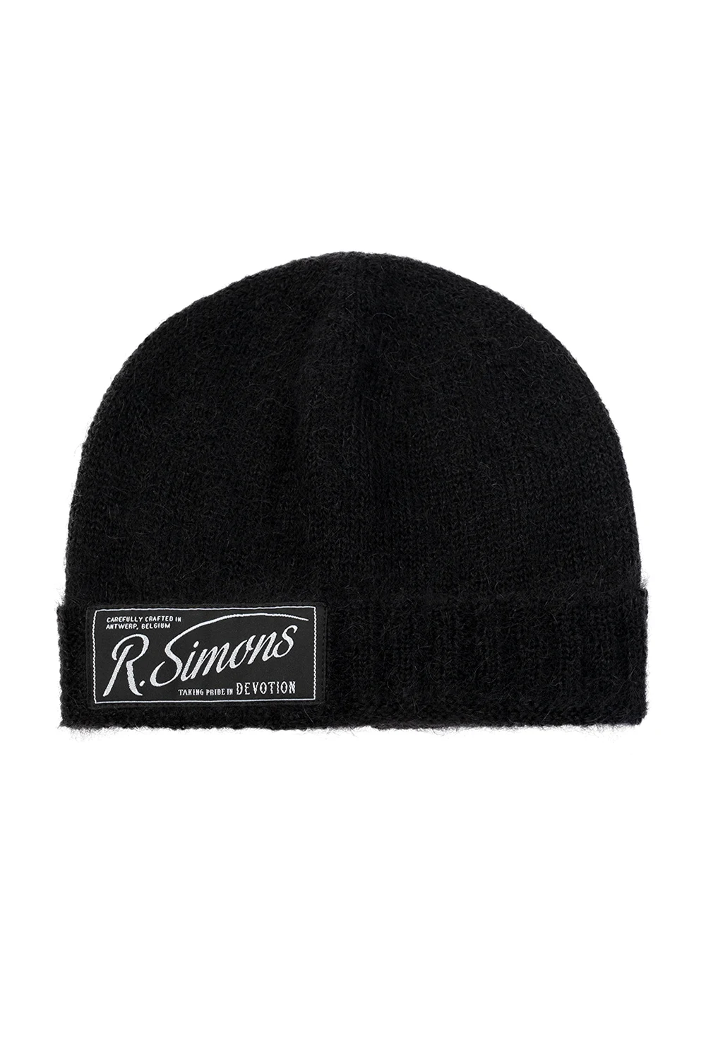 BLACK Beanie with logo