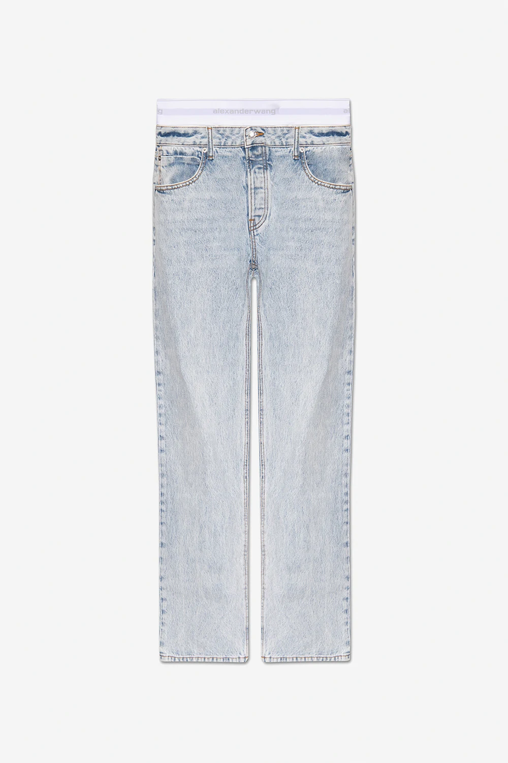 Wide leg jeans