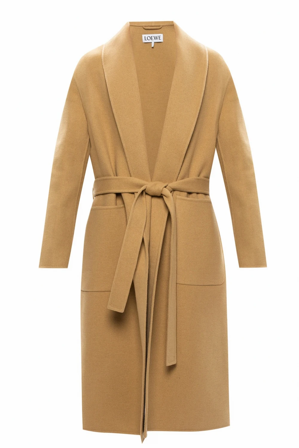 beige Cashmere coat
