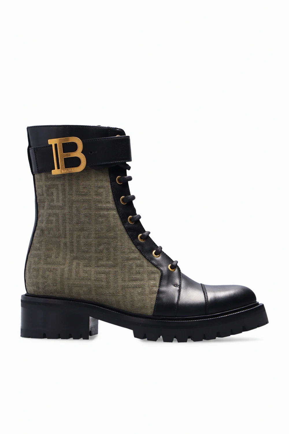 Ankle boots with logo
