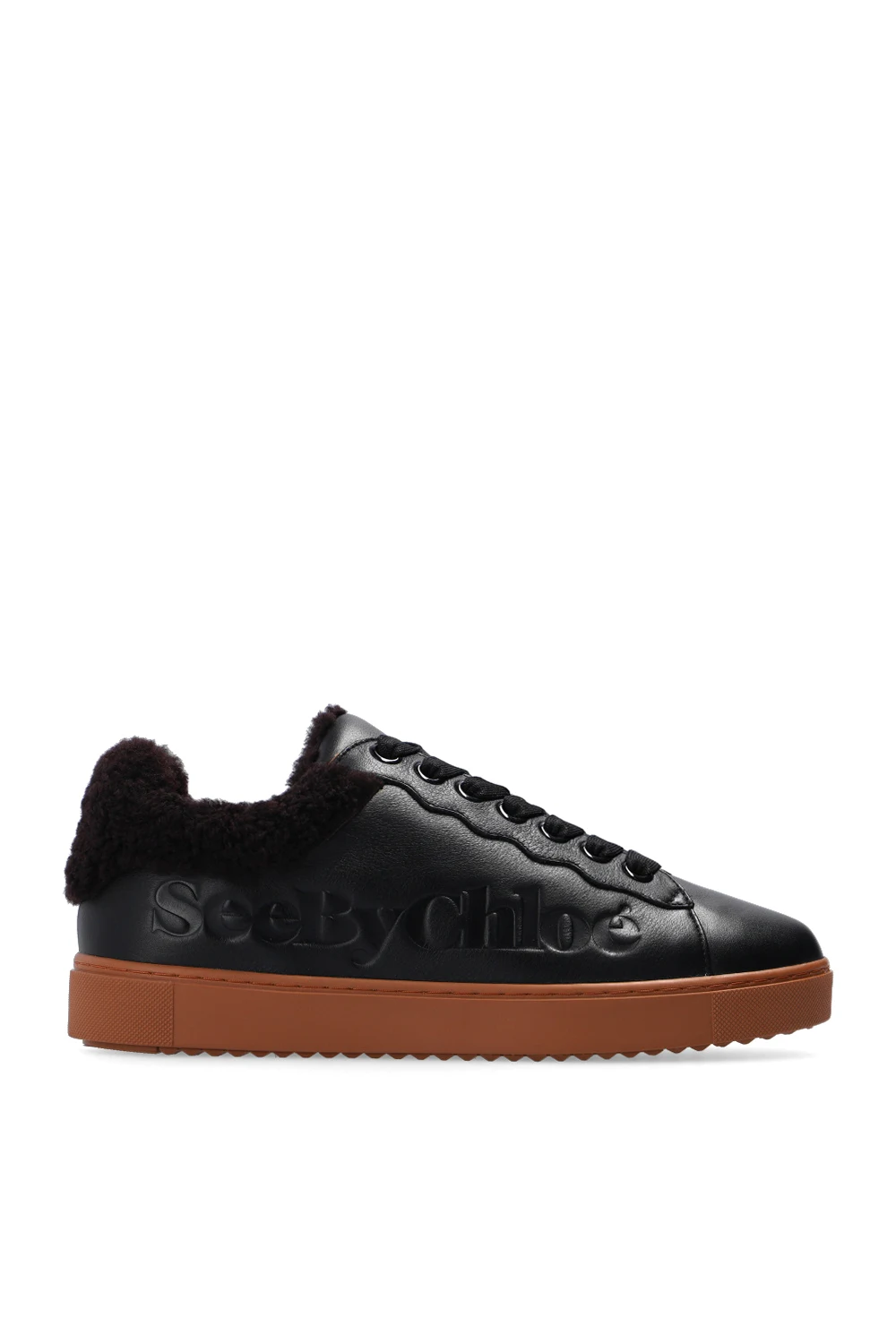 Sneakers with logo