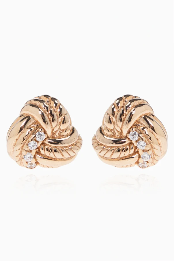 GOLD Ohrringe mit Zirkonia