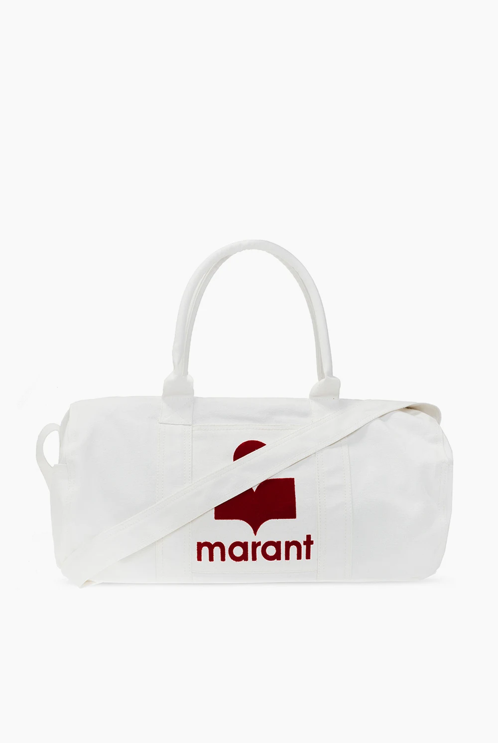 WHITE Holdall bag with logo