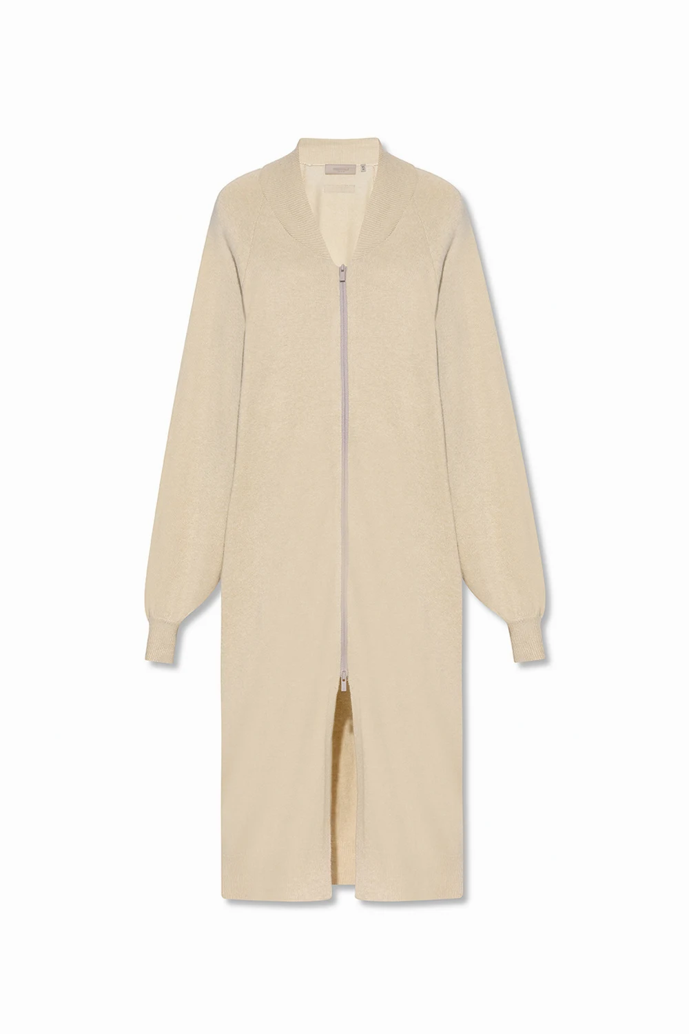 beige Long cardigan