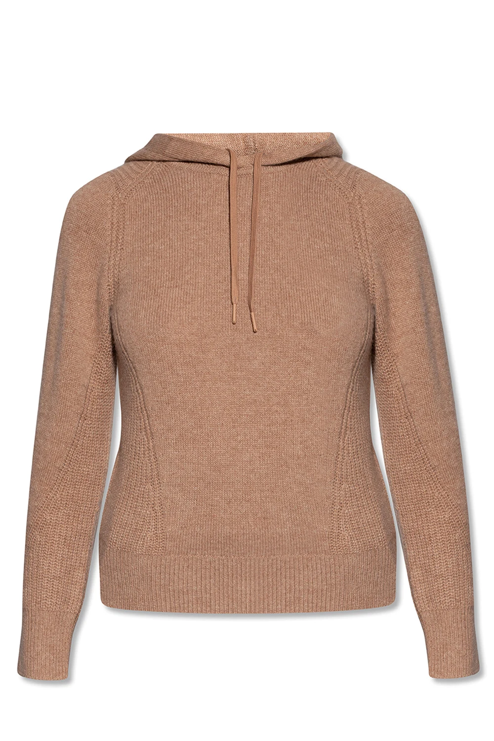 Kaszmirowy sweter z kapturem
