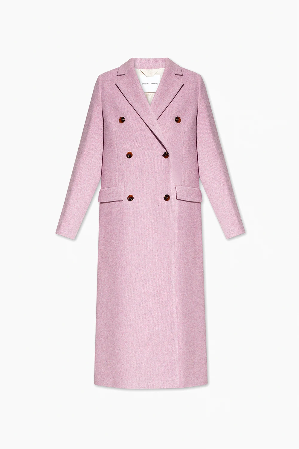 PURPLE ‘Falcon’ double-breasted coat