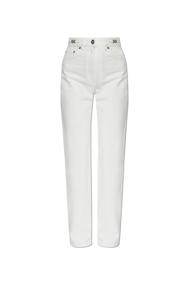 WEISS Jeans mit geradem Beinabschluss