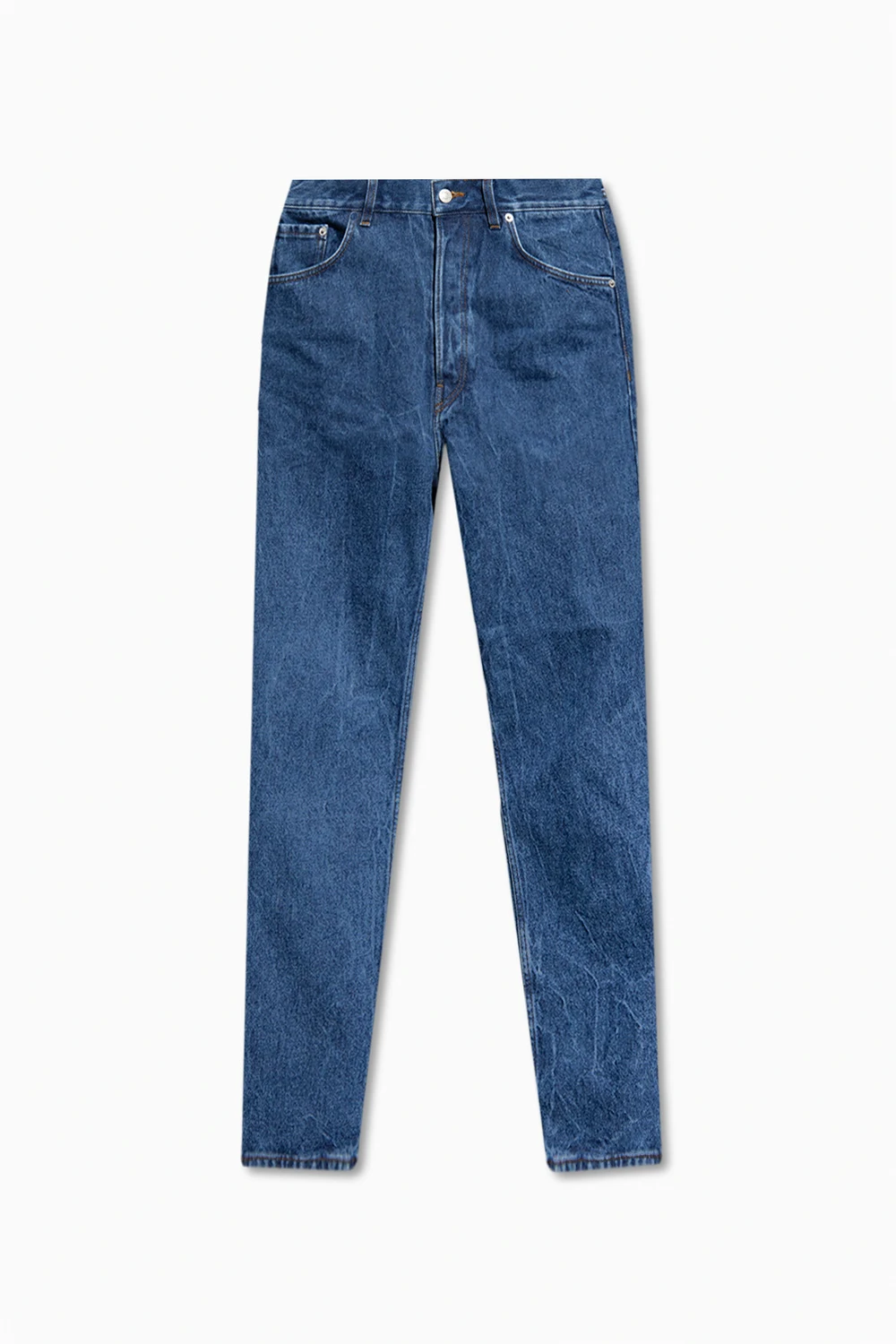 Wide-legged jeans
