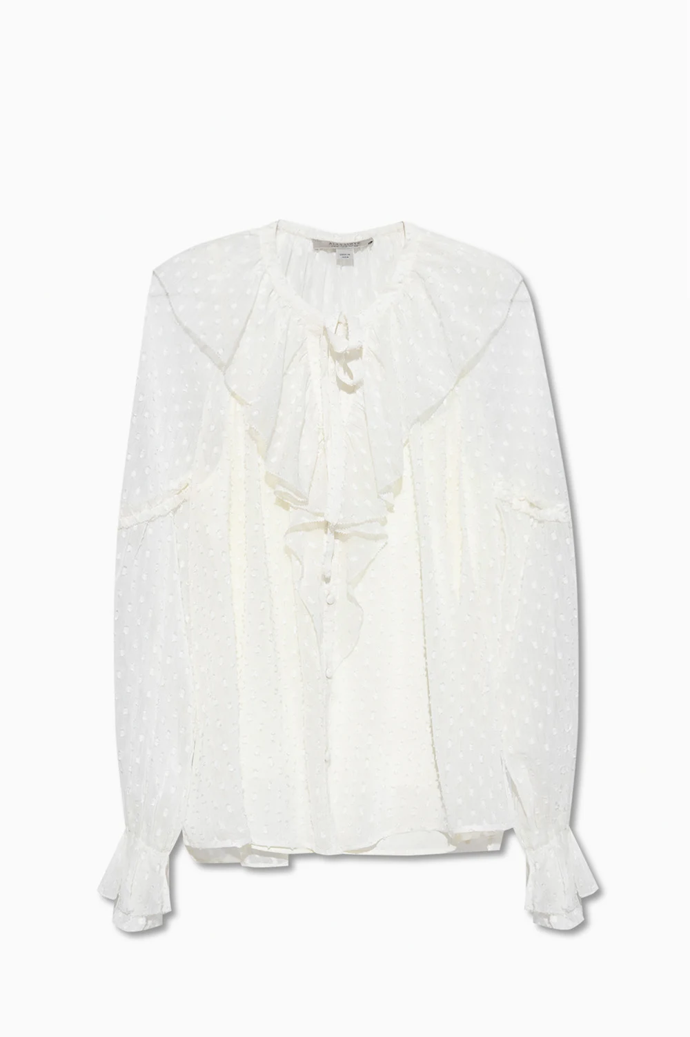 WHITE ‘Ava’ frill shirt