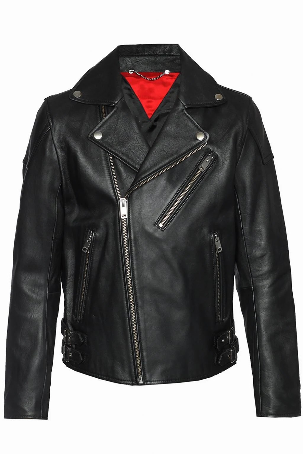 Skórzana kurtka typu 'biker'