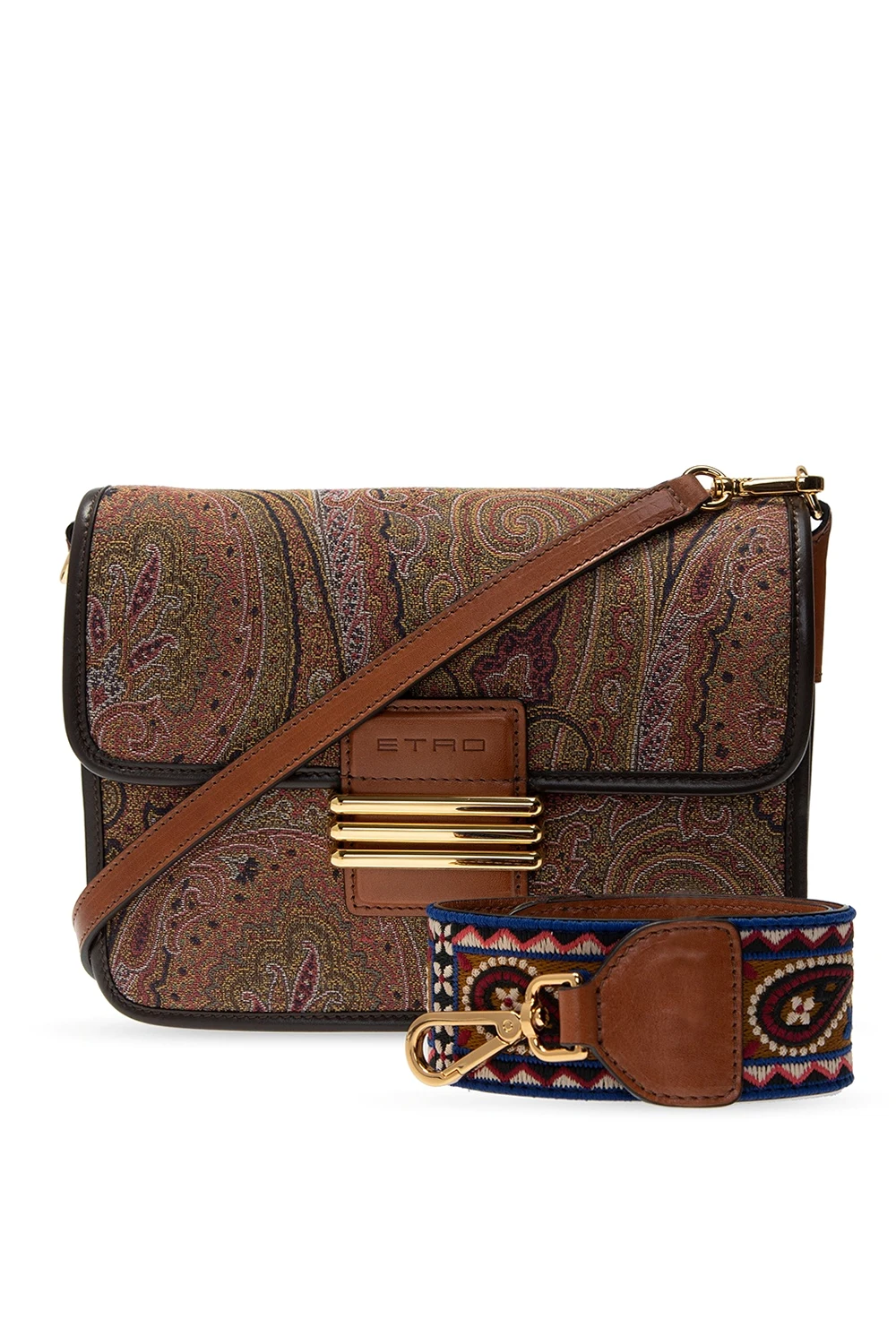 Shoulder bag with logo
