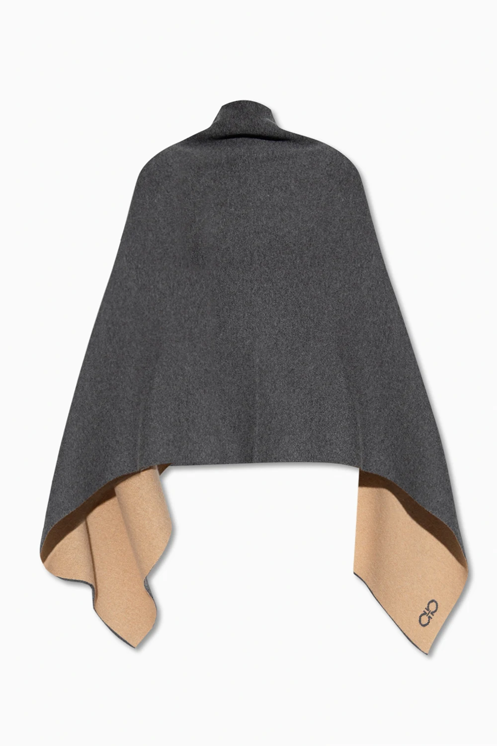 Cashmere poncho