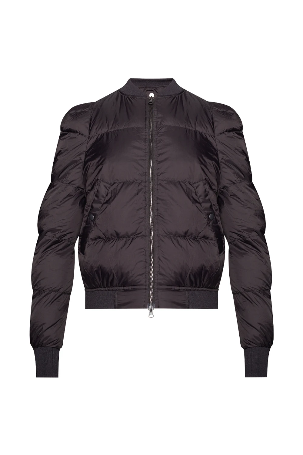 Quilted bomber jacket
