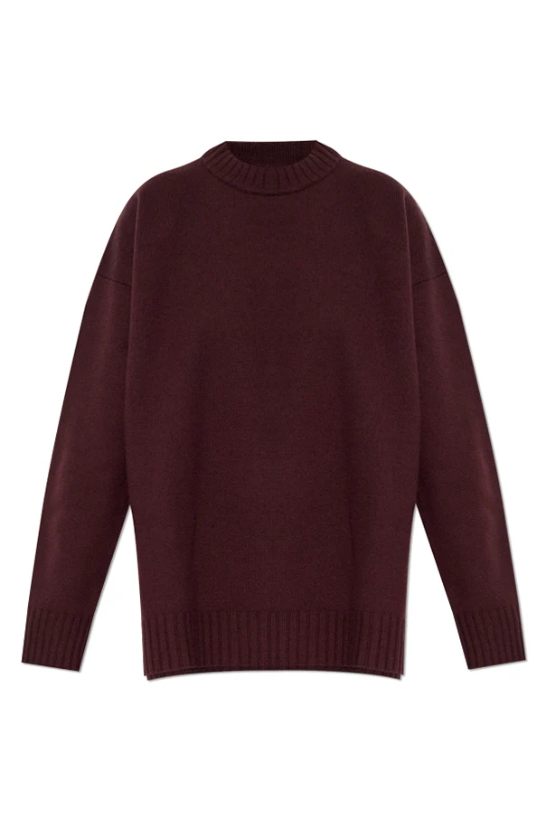 BURGUNDER Wollpullover
