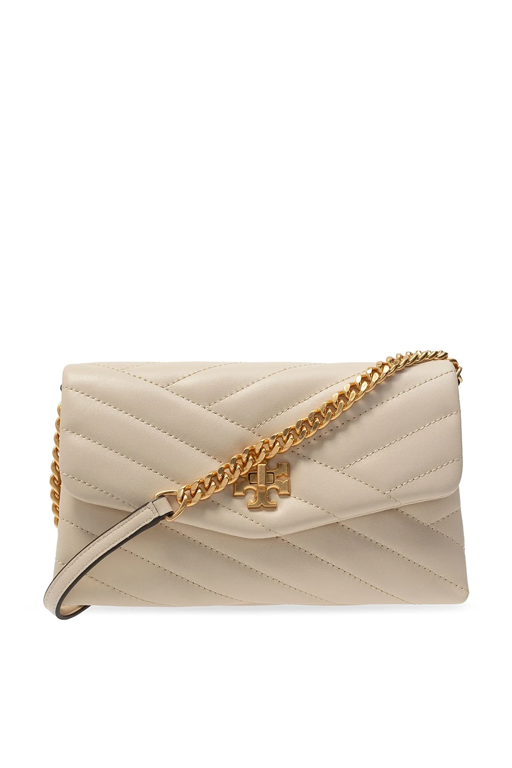 beige ‘Kira’ wallet on strap